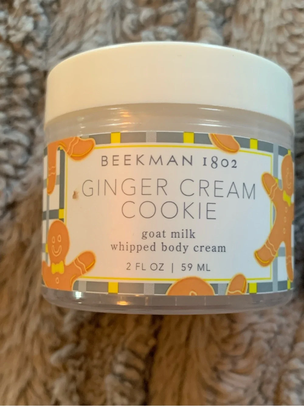 Beekman 1802 Ginger Cream Cookie Whipped Body Cream - 2 fl oz New
